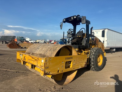 2019 Cat CS54B Vibratory Smooth Drum Compactor
