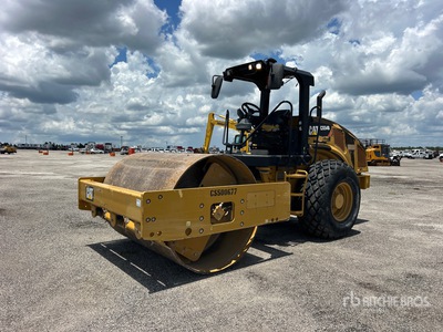 2019 Cat CS54B Vibratory Smooth Drum Compactor
