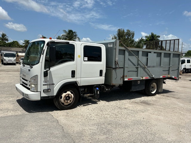 2016 Isuzu NPR XD 4x2 Crew Cab Dump Truck