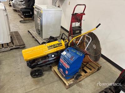 Ground heater, battery charger, fan, shop vac