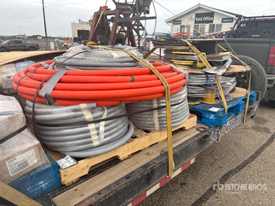 1 Pallet of Wire, 1 Pallet of Flexible Conduit