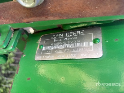 John Deere Silage 567 Round Baler