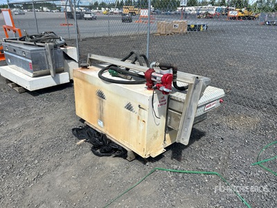 80 gal Skid Mounted Steel Diesel Fuel Tank