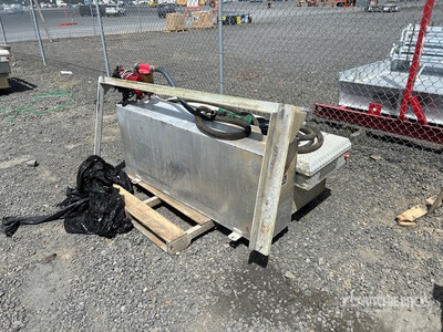 80 gal Skid Mounted Steel Diesel Fuel Tank
