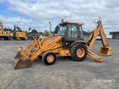 1992 Case 580 Super K 4x4 Backhoe Loader