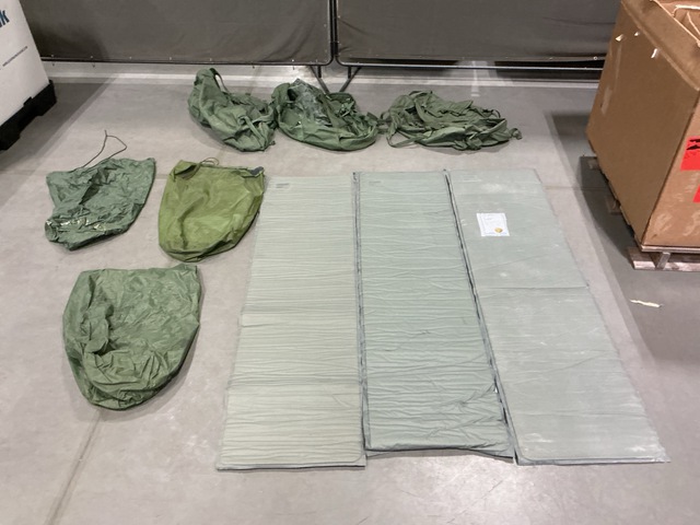 (31) Clothing Bags, (19) Duffel Bags & (24) Self-Inflating Sleeping Mats