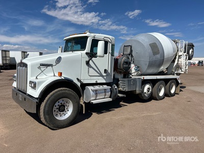 2015 Kenworth W900 10x4 Mixer Truck