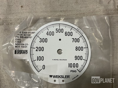 (2) CAE BB-4001051-1 Dials