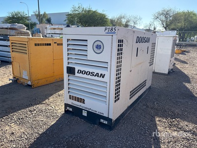 Doosan P185WJDU Skid-Mounted Air Compressor