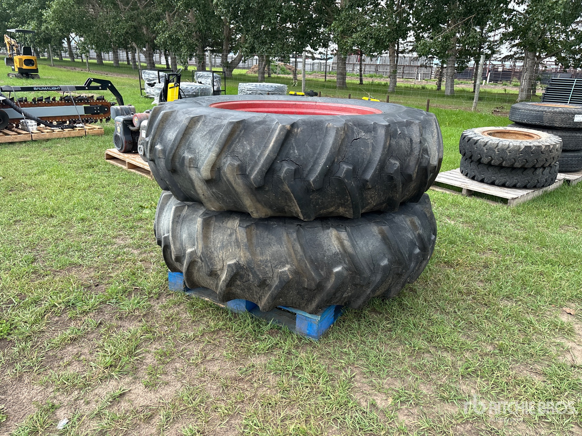 Quantity of (2) Firestone 18.4-38 Tractor Tires