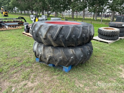 Quantity of (2) Firestone 18.4-38 Tractor Opony