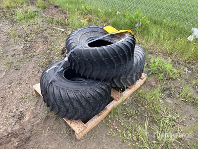 Quantity of (3) 25X12-9 Tires - Fits Argo