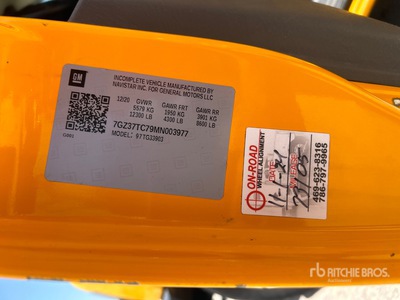 2021 GMC Savana 3500 4x2 Furgoneta caja cerrada