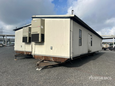 2 Unit 60 ft x 12 ft Portable Tri/A Mobile Office