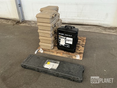 (12) Assorted Storage Cases