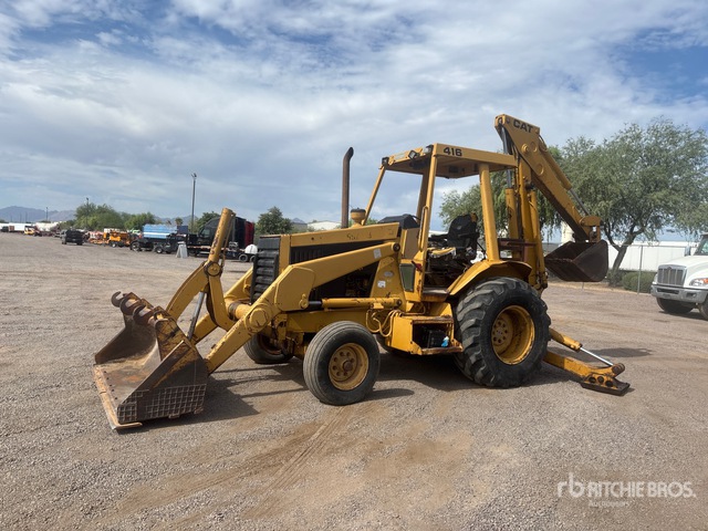 1986 Cat 416 4x2 Backhoe Loader