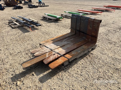 Quantity of (7) Telehandler Pallet Forks