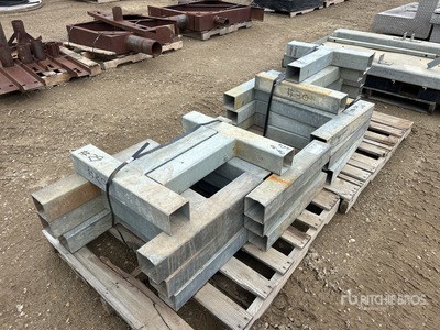 Quantity of Galvanized 4x4 Tee's - Fits Temporary Construction Signs