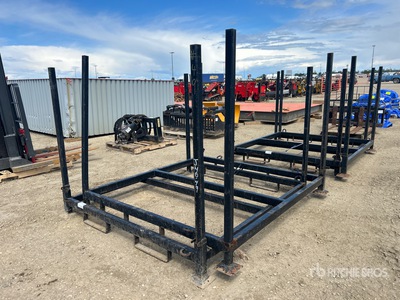 Quantity of (2) Temp Fence Storage and Transporting Racks