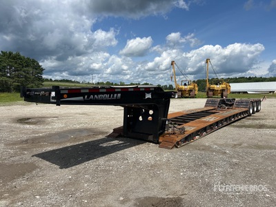 2013 Landoll 855 Tri/A Double Drop Removable Gooseneck Low Loader