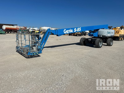 2017 Genie S-85 4WD Diesel Telescopic Boom Lift