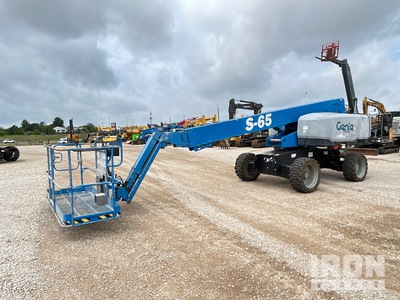 2017 Genie S-65 4WD Diesel Telescopic Boom Lift