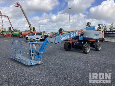 2017 Genie S-65 4WD Diesel Telescopic Boom Lift