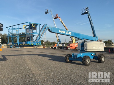 2018 Genie S-45 4WD Diesel Plataforma Elevadora Telescópica