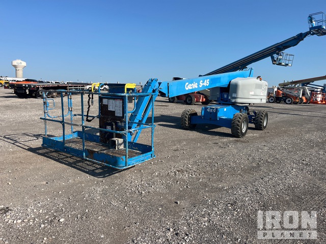 2018 Genie S-45 4WD Diesel Telescopic Boom Lift
