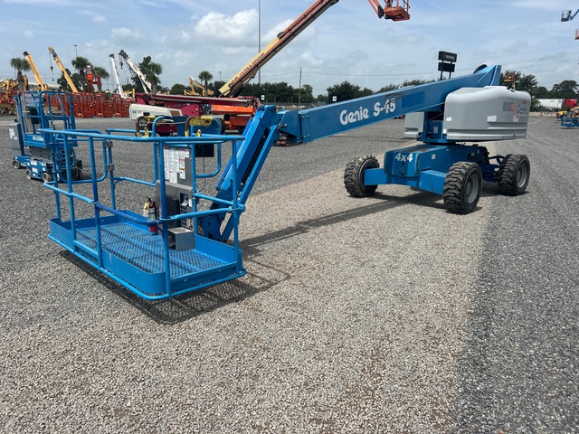 2017 Genie S-45 4WD Diesel Telescopic Boom Lift 2017 Genie S-45 4WD Diesel Telescopic Boom Lift