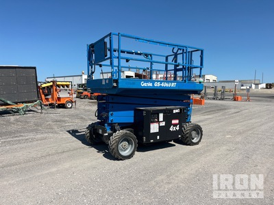 2017 Genie GS-4069RT Diesel 4x4 Scissor Lift