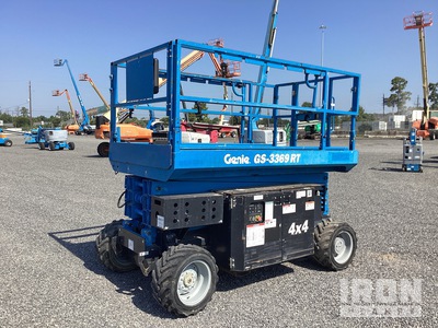 2018 Genie GS-3369RT Diesel Elevador de tijera