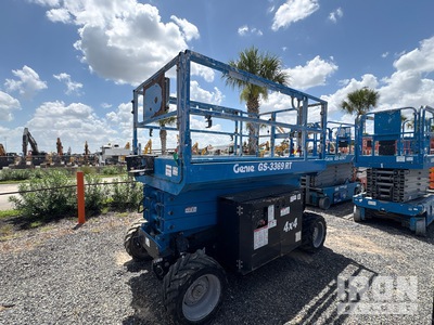 2017 Genie GS-3369RT Diesel 4x4 Scissor Lift