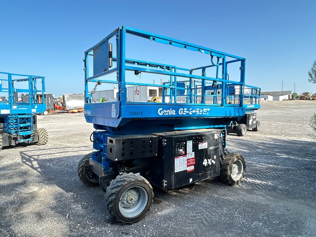 2018 Genie GS-2669RT Diesel 4x4 Scissor Lift 2018 Genie GS-2669RT Diesel 4x4 Scissor Lift