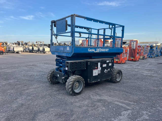 2018 Genie GS-2669RT Diesel 4x4 Scissor Lift 2018 Genie GS-2669RT Diesel 4x4 Scissor Lift