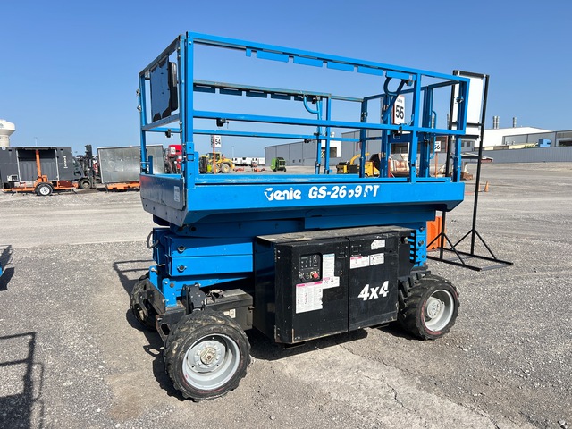 2017 Genie GS-2669RT Diesel 4x4 Scissor Lift 2017 Genie GS-2669RT Diesel 4x4 Scissor Lift