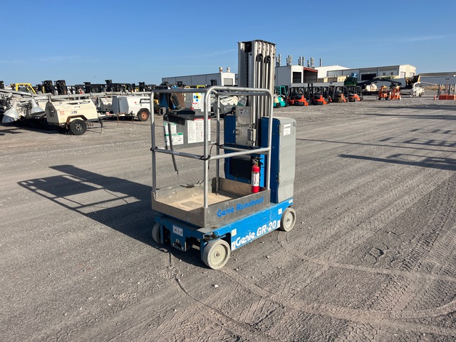 2017 Genie GR-20 Vertical Mast Lift
