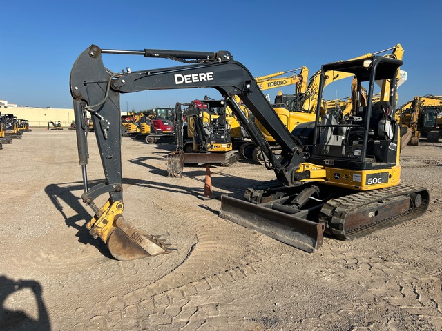 2020 John Deere 50G Mini Excavator