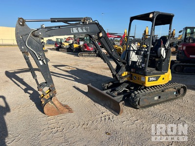 2022 John Deere 35G Mini pelle hydraulique