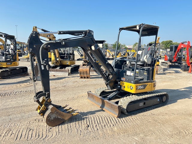 2022 John Deere 26G Mini Excavator