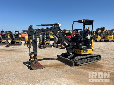 2022 John Deere 26G を見 Mini Excavator