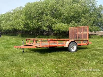 12 ft S/A Utility Trailer