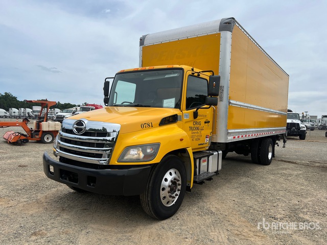 2019 Hino 268 4x2 Van Truck