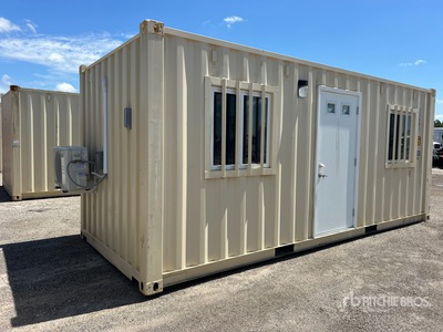 20 ft x 8 ft 6 in Skid-Mounted Transportierbare Büros