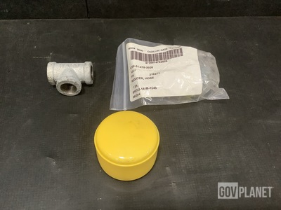 (210) Pipe Tee Fittings, (44) Hose Reducers, (2) Adapters & Assorted Items