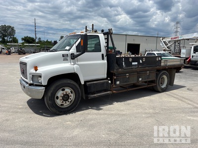 2008 GMC C7500 4x2 Flatbed Truck