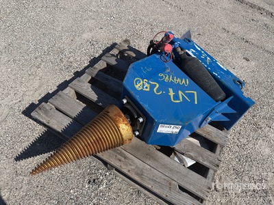 2025 GIYI GY-WS43 25 in Mini Skid Steer Log Splitter