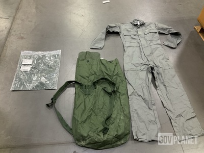 (24) Duffel Bags, (19) Carrying Cases, (4) Mechanics Coveralls & Assorted Items