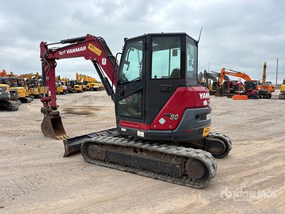 2021 Yanmar ViO80-1A Tracked Excavator