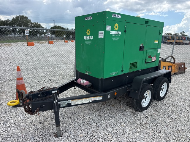 2016 Multiquip DCA-45SSIU4F 36 kW Mobile Generator Set